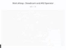 Tablet Screenshot of mattallsop.com